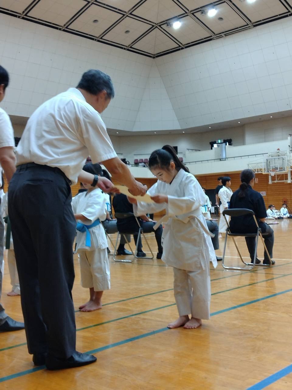 表彰のようす
